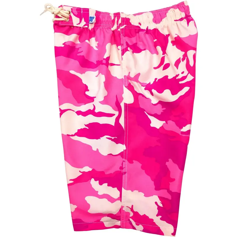 Women'S Stealth Fanatic Elastic Waist Board & Swim Shorts – Regular Rise, Long Length 1