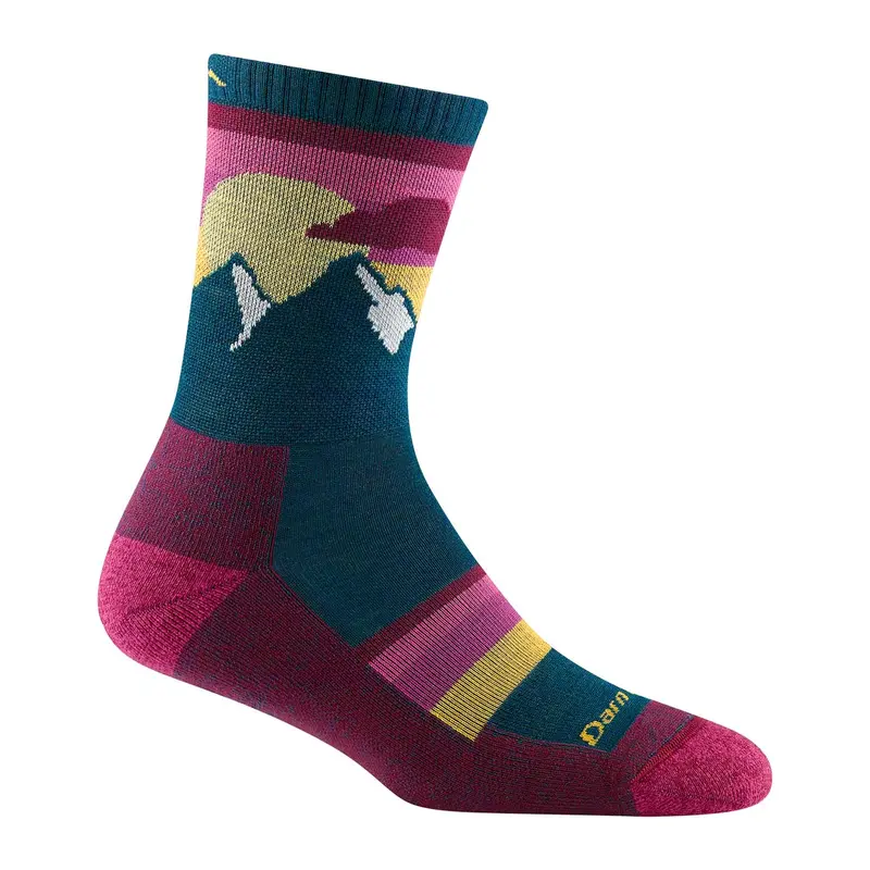 Women'S Sunset Ledge Lightweight Micro Crew Hiking Socks 1