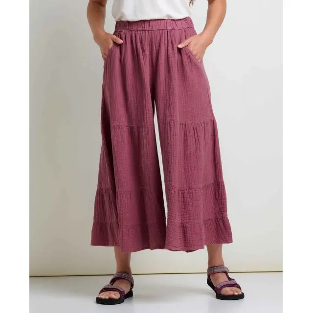Women'S Tate Double-Weave Palazzo Pants 1