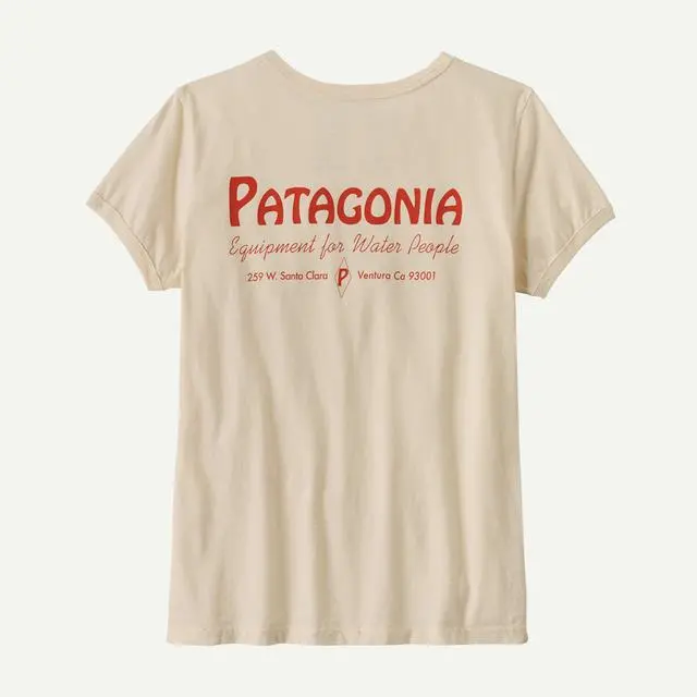 Women'S Water People Organic Cotton Ringer Tee 1