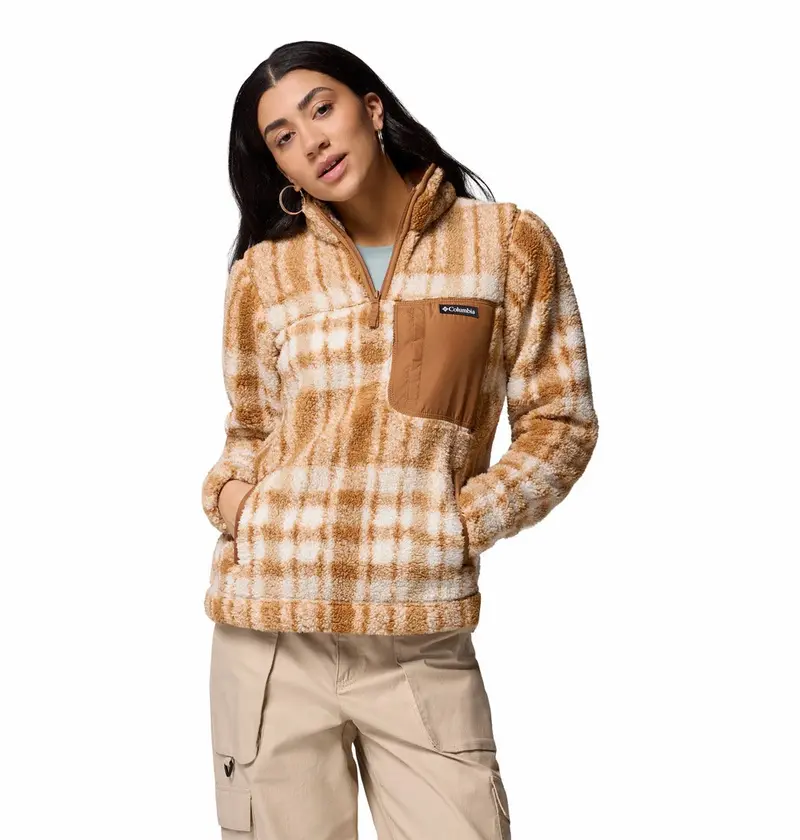 Women'S West Bend Ii Sherpa-Lined Half-Zip Fleece 1