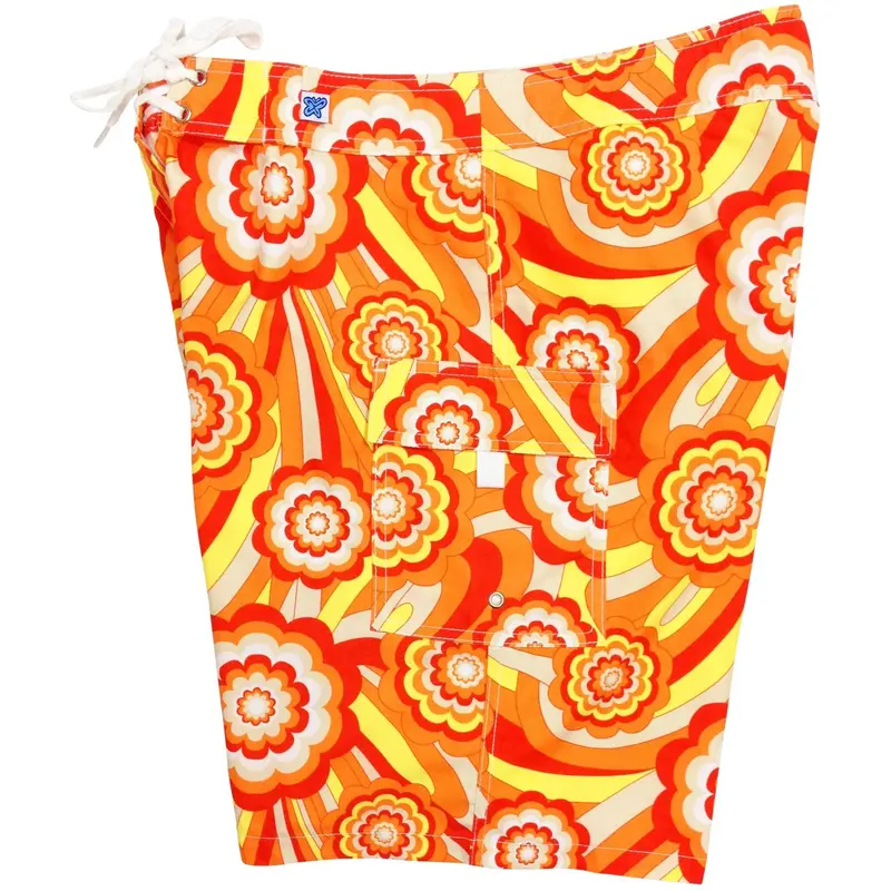 Women'S Yellow Brick Road Board Shorts – Non-Elastic Waist, Made-To-Measure 1