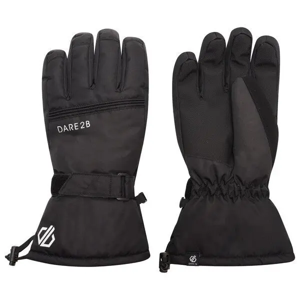 Worthy Black Waterproof Ski Gloves 1