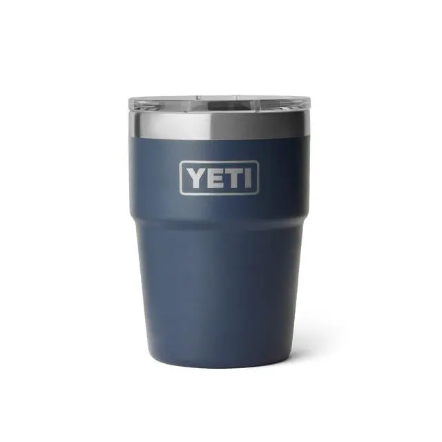 Yeti Rambler 16 Oz Stackable Tumbler – Navy Blue 1