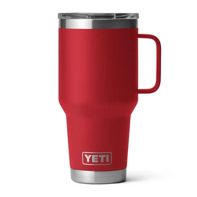 Yeti Rambler 30 Oz Leak-Resistant Travel Mug – Rescue Red 1