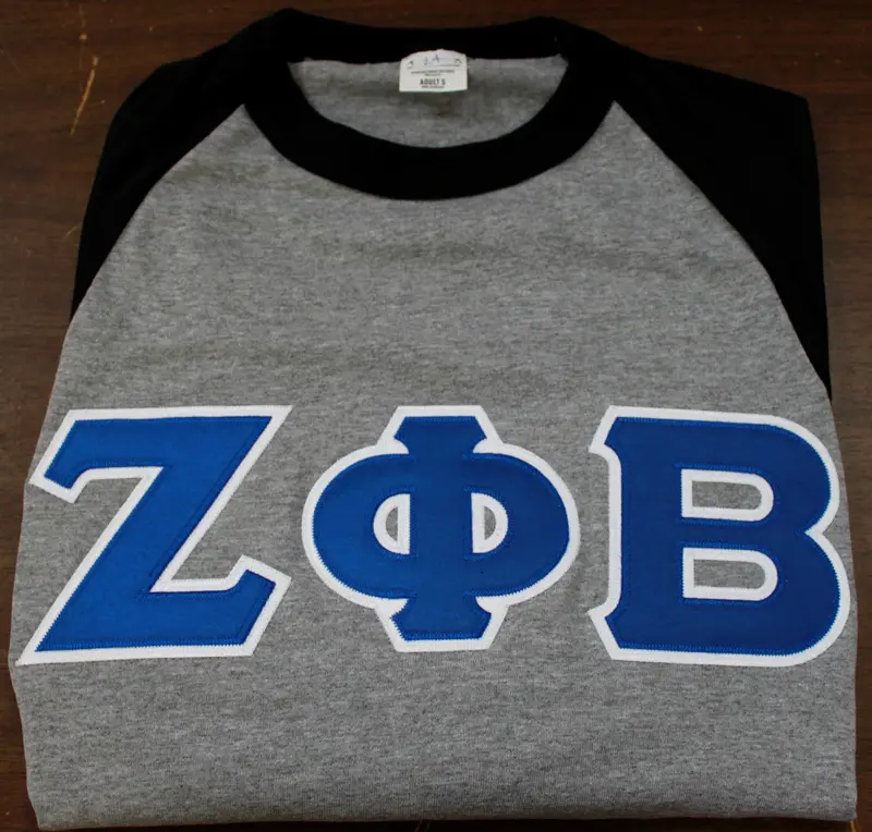 Zeta Phi Beta Baseball Style T-Shirt – Casual Greek Wear 1
