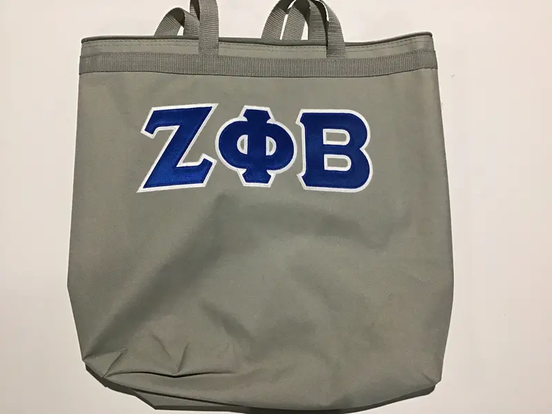 Zeta Phi Beta Official Greek-Inspired Tote Bag 1