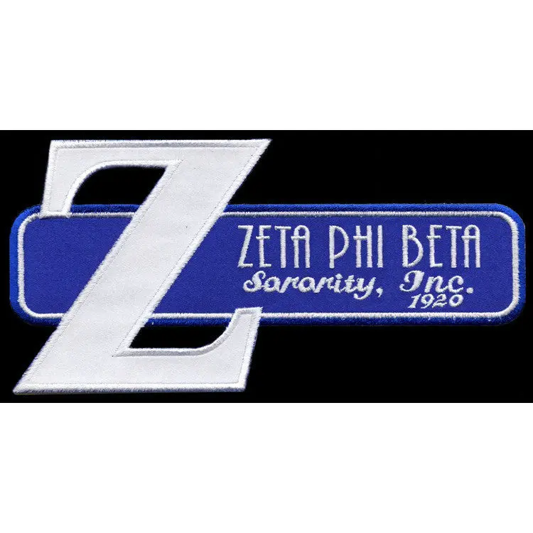 Zeta Phi Beta Retro Satin Twill Patch – Edition 1 1