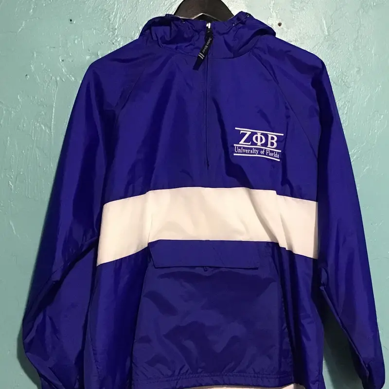 Zeta Phi Beta University Anorak – Collegiate-Inspired Lightweight Jacket 1