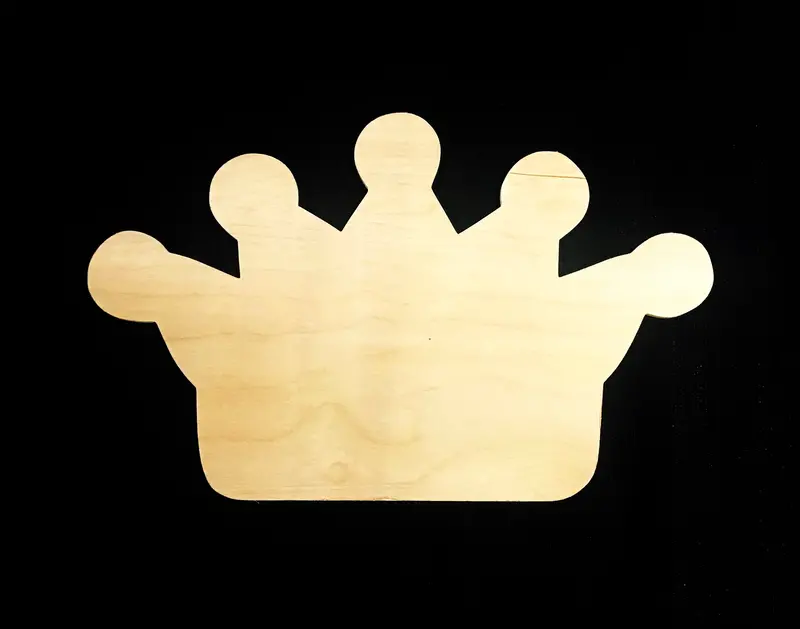 Zeta Tau Alpha Crown Wooden Wall Board 1